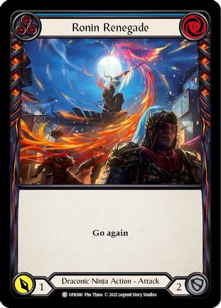 Ronin Renegade (Blue) (UPR080) [Uprising] - Deck Out Gaming