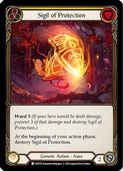Sigil of Protection (Yellow) (UPR219) [Uprising] - Deck Out Gaming