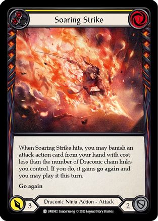 Soaring Strike (Yellow) (UPR082) [Uprising] - Deck Out Gaming