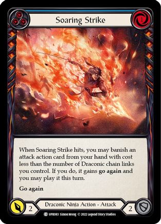Soaring Strike (Blue) (UPR083) [Uprising] - Deck Out Gaming