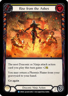 Rise from the Ashes (Yellow) (UPR058) [Uprising] Rainbow Foil - Deck Out Gaming