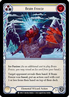 Brain Freeze (Yellow) (UPR117) [Uprising] - Deck Out Gaming