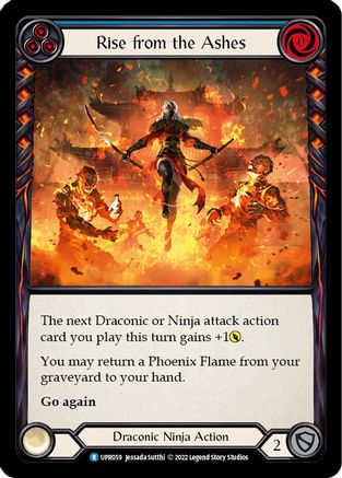 Rise from the Ashes (Blue) (UPR059) [Uprising] - Deck Out Gaming