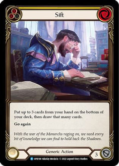 Sift (Yellow) (UPR198) [Uprising] Rainbow Foil - Deck Out Gaming