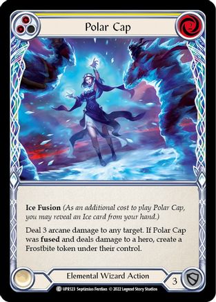 Polar Cap (Yellow) (UPR123) [Uprising] Rainbow Foil - Deck Out Gaming