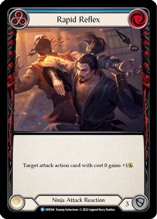Rapid Reflex (Blue) (UPR164) [Uprising] - Deck Out Gaming