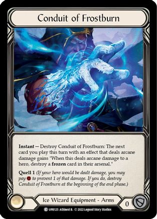 Conduit of Frostburn (UPR125) [Uprising] Cold Foil - Deck Out Gaming