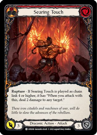 Searing Touch (UPR099) [Uprising] - Deck Out Gaming