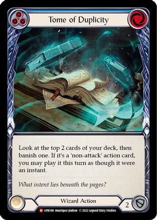 Tome of Duplicity (UPR168) [Uprising] Rainbow Foil - Deck Out Gaming