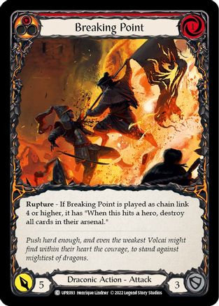 Breaking Point (UPR093) [Uprising] Rainbow Foil - Deck Out Gaming