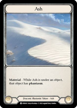 Ash (Cold Foil) // Aether Ashwing (Cold Foil) (UPR043) [Uprising] Cold Foil - Deck Out Gaming