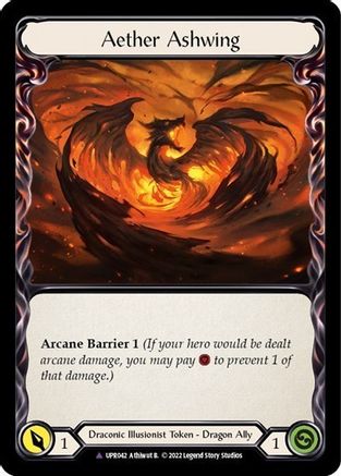 Ash (Marvel) // Aether Ashwing (Marvel) (UPR043) [Uprising] Cold Foil - Deck Out Gaming