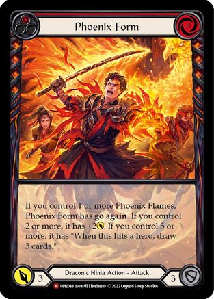 Phoenix Form (Extended Art) (UPR048) [Uprising] Rainbow Foil - Deck Out Gaming