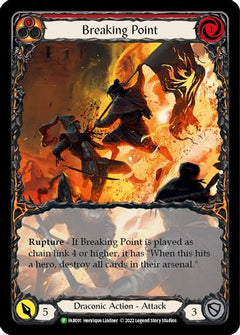 Breaking Point (Extended Art) - FAB091 (FAB091) [Flesh and Blood: Promo Cards] Rainbow Foil - Deck Out Gaming