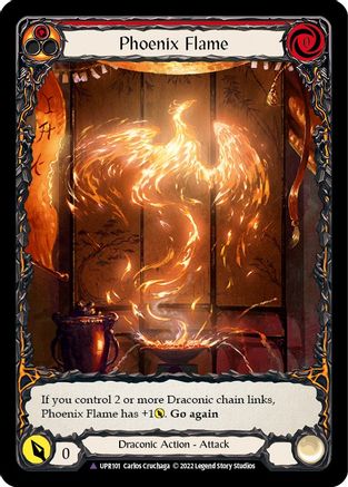 Phoenix Flame (Marvel) (UPR101) [Uprising] Cold Foil - Deck Out Gaming