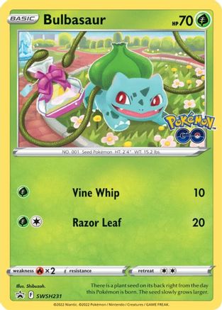 Bulbasaur - SWSH231 (SWSH231) [SWSH: Sword & Shield Promo Cards] Holofoil - Deck Out Gaming