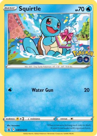 Squirtle - SWSH233 (SWSH233) [SWSH: Sword & Shield Promo Cards] Holofoil - Deck Out Gaming