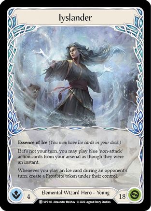 Iyslander // Searing Emberblade (UPR103//UPR046) [Uprising] - Deck Out Gaming