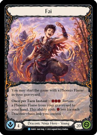 Fai (FAI001) [Blitz Deck: Uprising - Fai] Rainbow Foil - Deck Out Gaming