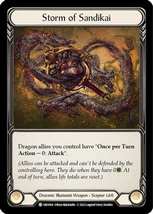 Storm of Sandikai (DRO004) [Blitz Deck: Uprising - Dromai] - Deck Out Gaming