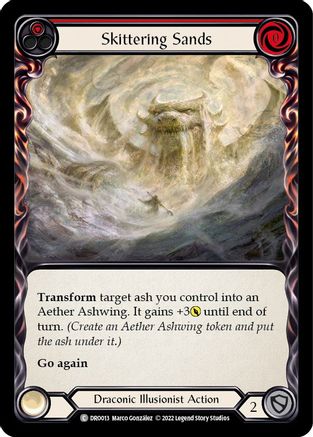 Skittering Sands (DRO013) [Blitz Deck: Uprising - Dromai] - Deck Out Gaming