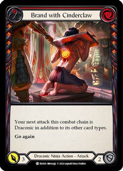 Brand with Cinderclaw (Red) (FAI020) [Blitz Deck: Uprising - Fai] - Deck Out Gaming