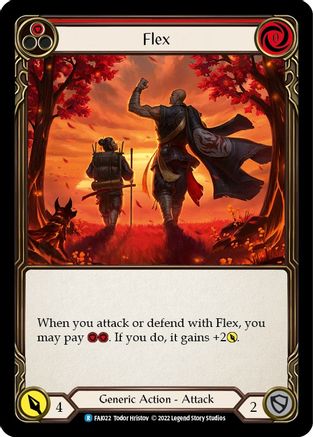 Flex (Red) (FAI022) [Blitz Deck: Uprising - Fai] - Deck Out Gaming