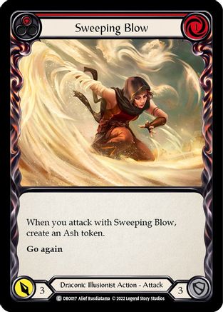 Sweeping Blow (Red) (DRO017) [Blitz Deck: Uprising - Dromai] - Deck Out Gaming