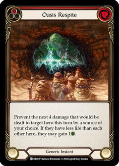 Oasis Respite (DRO027) [Blitz Deck: Uprising - Dromai] - Deck Out Gaming