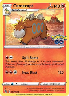 Camerupt (14) [Pokemon GO] - Deck Out Gaming