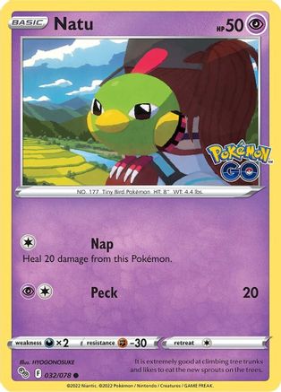 Natu (32) [Pokemon GO] - Deck Out Gaming