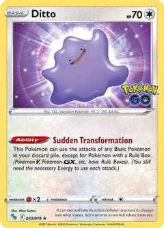 Ditto (53) [Pokemon GO] Holofoil - Deck Out Gaming