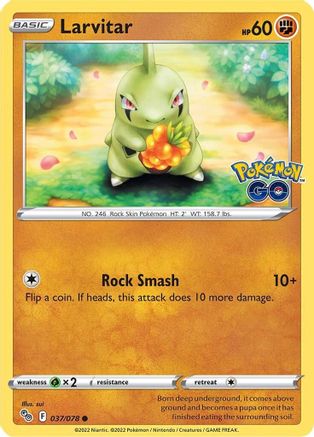 Larvitar (37) [Pokemon GO] - Deck Out Gaming