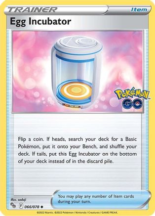 Egg Incubator (66) [Pokemon GO] - Deck Out Gaming