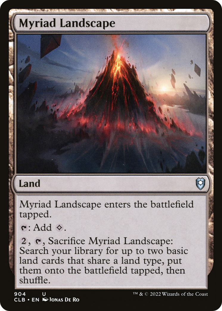 Myriad Landscape (904) [Commander Legends: Battle for Baldur's Gate] - Deck Out Gaming