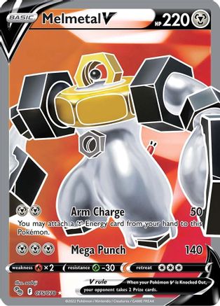 Melmetal V (Full Art) (75) [Pokemon GO] Holofoil - Deck Out Gaming