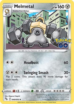 Melmetal (46) [Pokemon GO] Reverse Holofoil - Deck Out Gaming