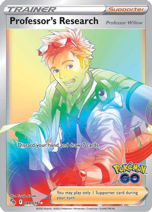 Professor's Research (Secret) (84) [Pokemon GO] Holofoil - Deck Out Gaming