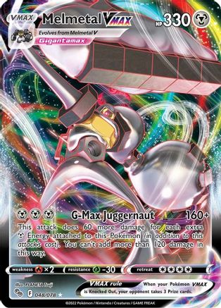 Melmetal VMAX (48) [Pokemon GO] Holofoil - Deck Out Gaming