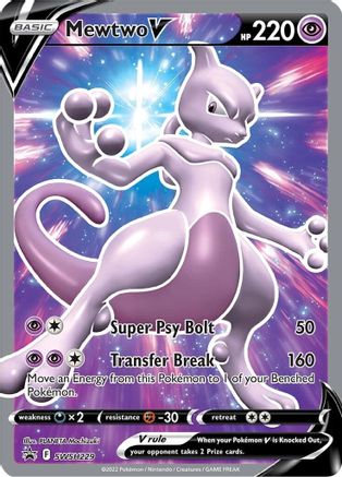 Mewtwo V - SWSH229 (SWSH229) [SWSH: Sword & Shield Promo Cards] Holofoil - Deck Out Gaming