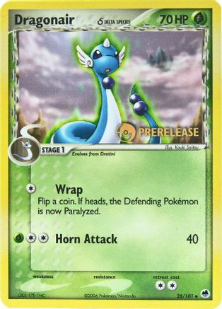 Dragonair (Delta Species) - 28/101 (Prerelease) (28) [Nintendo Promos] - Deck Out Gaming