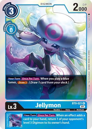 Jellymon (BT9-021) [X Record] Foil - Deck Out Gaming