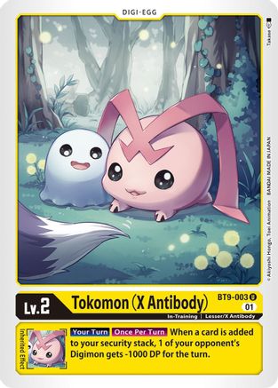 Tokomon (X Antibody) (BT9-003) [X Record] - Deck Out Gaming