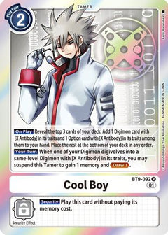 Cool Boy (BT9-092) [X Record] Foil - Deck Out Gaming