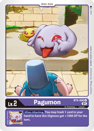 Pagumon (BT9-006) [X Record] - Deck Out Gaming