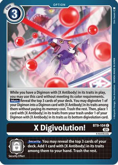 X Digivolution! (BT9-104) [X Record] - Deck Out Gaming