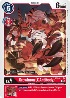 Growlmon (X Antibody) (BT9-011) [X Record] - Deck Out Gaming