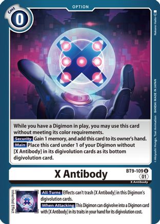 X Antibody (BT9-109) [X Record] - Deck Out Gaming