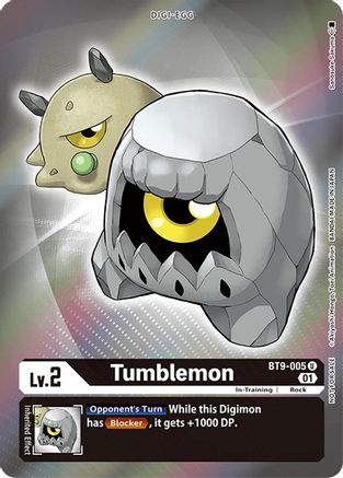 Tumblemon (Box Topper) (BT9-005) [X Record] Foil - Deck Out Gaming