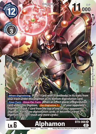 Alphamon (BT9-066) [X Record] Foil - Deck Out Gaming